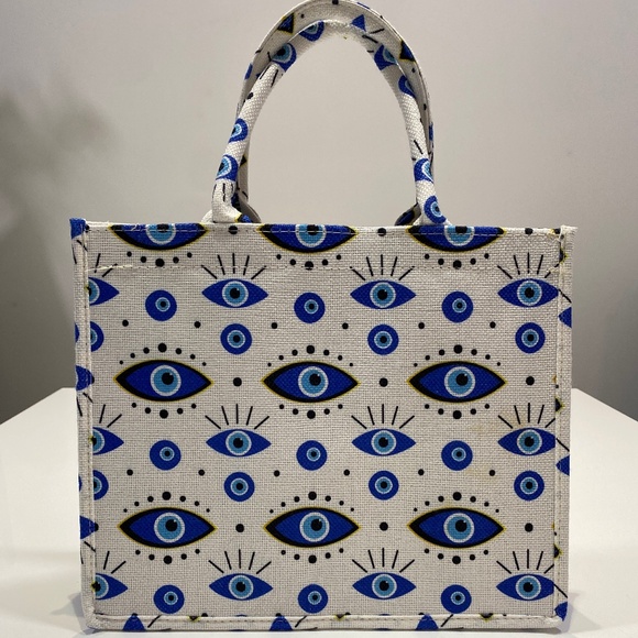 Evil Eye Tote Bag - Picture 1 of 4